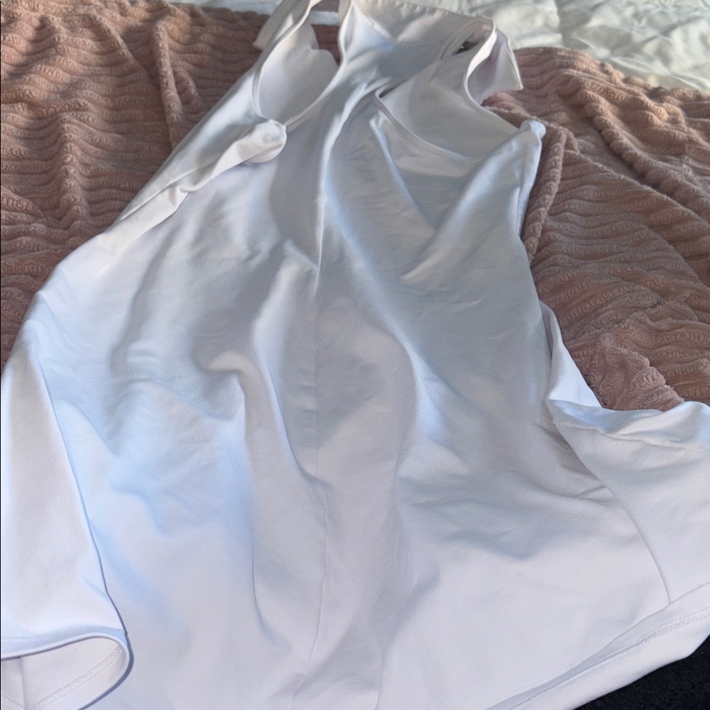 Alo Yoga Charmed Tennis Dress in white, size: S in EUC. - Picture 12 of 14